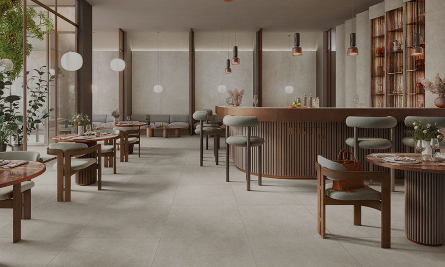 Header menu image for porcelain and ceramic collections from Creative Materials.